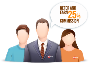 Refer and earn 20% commission